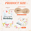 150Pcs Happy Birthday Paper Gift Tags CDIS-SP0001-21F-2