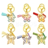 Acrylic & Alloy Enamel Keychain KEYC-FS00026-03-4