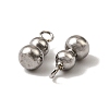 304 Stainless Steel Charms STAS-Z148-06P-01-2