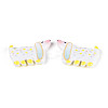 Printed Opaque Resin Beads RESI-N043-04E-3