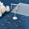 3 Pairs Brass Hoop Earrings for Women EJEW-BBC0001-66G-03-4