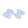 Frosted Transparent Acrylic Beads OACR-P029-20B-04-3