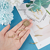 10Pcs Brass Pendants KK-BBC0011-39-3