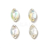 Horse Eye Shape Sew on Rhinestone GLAA-A024-03D-1