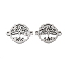 Tarnish Resistant 201 Stainless Steel Connector Charms STAS-A090-17P-1