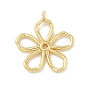 Rack Plating Brass Pendants KK-G515-25G-1
