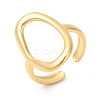 Ion Plating(IP) 201 Stainless Steel Finger Ring RJEW-E063-49G-1