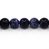 Natural Sodalite Beads Strands G-G515-12mm-07-1