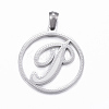 Non-Tarnish 304 Stainless Steel Pendants STAS-K162-052P-1