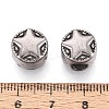 304 Stainless Steel European Style Large Hole Beads STAS-T072-104AS-3