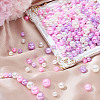 215Pcs 80G ABS Plastic Imitation Pearl Beads KY-HY0001-19B-4