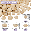 260Pcs Wooden Cover for Stair Railings AJEW-BC0008-86-2
