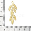 Ion Plating(IP) 304 Stainless Steel Pendants STAS-P379-02F-G-3