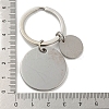 Teacher's Day Gift 201 Stainless Steel Word Thank You Keychains LS-KEYC-E040-05P-03-3