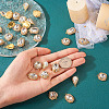 30Pcs 5 Styles Crystal Glass Rhinestone Pendants RB-TA0001-09-7