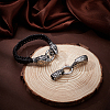 2 Sets 2 Styles Tibetan Style 304 Stainless Steel Spring Gate Rings FIND-PH0025-51A-4