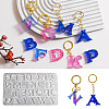 Letter A~Z & Heart DIY Silicone Pendant Molds LS-SIMO-G010-09-1