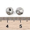 Anti-Tarnish Textured 316 Surgical Stainless Steel Beads STAS-M106-01A-P-2