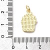 Brass Enamel Pendants KK-P338-39G-02-3
