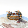 Polyester Braided Rhombus Pattern Cord Bracelet FIND-PW0013-004A-12-1