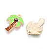 Beach Theme Alloy Enamel Pendants ENAM-T022-33K-2