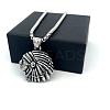 Vintage 304 Stainless Steel Native American Pendant Hip Hop Men's Necklaces ZS3655-2