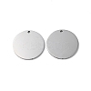 Non-Tarnish 304 Stainless Steel Pendants LS-STAS-Q308-09T-P-1
