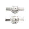 304 Stainless Steel European Clasps STAS-Z115-04P-08-1