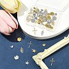 60Pcs 10 Styles 304 Stainless Steel Pendants STAS-FS0001-78-7