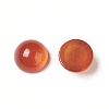 Natural Red Agate Cabochons G-G994-J03-01-2