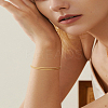 1Pc Stainless Steel Snake Chain Multi-layer Bracelets for Women BJEW-LP0015-15-1