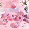 Hexagon Donut Cardboard Boxes CON-WH0019-18A-4
