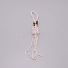 Irregular Gemstone Hanging Pendant Decoration HJEW-TAC0001-10D-1