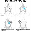 Computerized Embroidery Cloth Iron on/Sew on Patches DIY-CJ0001-73B-6
