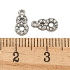 304 Stainless Steel Pendants STAS-L080-002P-08-3