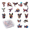 Craftdady 17Pcs 17 Style Alloy Enamel Pendants ENAM-CD0001-14-9