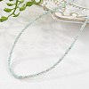 Natural Amazonite Beaded Necklaces NJEW-K114-A-A07-1