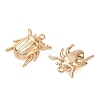 Brass Charms KK-CBA61F8-03G-2