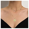 8Pcs 4 Colors Alloy Cat Eye Pendants FIND-YW0010-88-5
