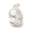 925 Sterling Silver Buddha Charms STER-K180-07S-1