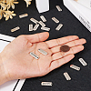 20Pcs Tibetan Style Alloy Rectangle Pendants TIBEP-TAG0001-01-4