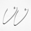 Tarnish Resistant 304 Stainless Steel Dangle Earrings EJEW-G155-05P-1