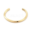 Ion Plating(IP) 304 Stainless Steel Cuff Bangles for Women BJEW-K252-05G-2