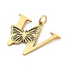 Ion Plating(IP) 201 Stainless Steel Pendants STAS-N103-184G-W-2