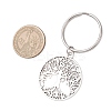 Tibetan Style Alloy Pendant Keychains KEYC-JKC01352-3