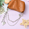 2Pcs Iron Boot Strap Chains HJEW-SW00407-6