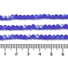 Transparent Glass Beads Strands X1-EGLA-A034-T4mm-MB31-5