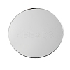 (Defective Closeout Sale: No Film) Flat Round Shape Glass Mirror GLAA-XCP0001-64-1