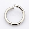 Tarnish Resistant 304 Stainless Steel Open Jump Rings STAS-E066-05-5mm-1