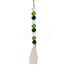 Saint Patrick's Day Wood Gnome Pendant Decoration LS-HJEW-G023-01A-2